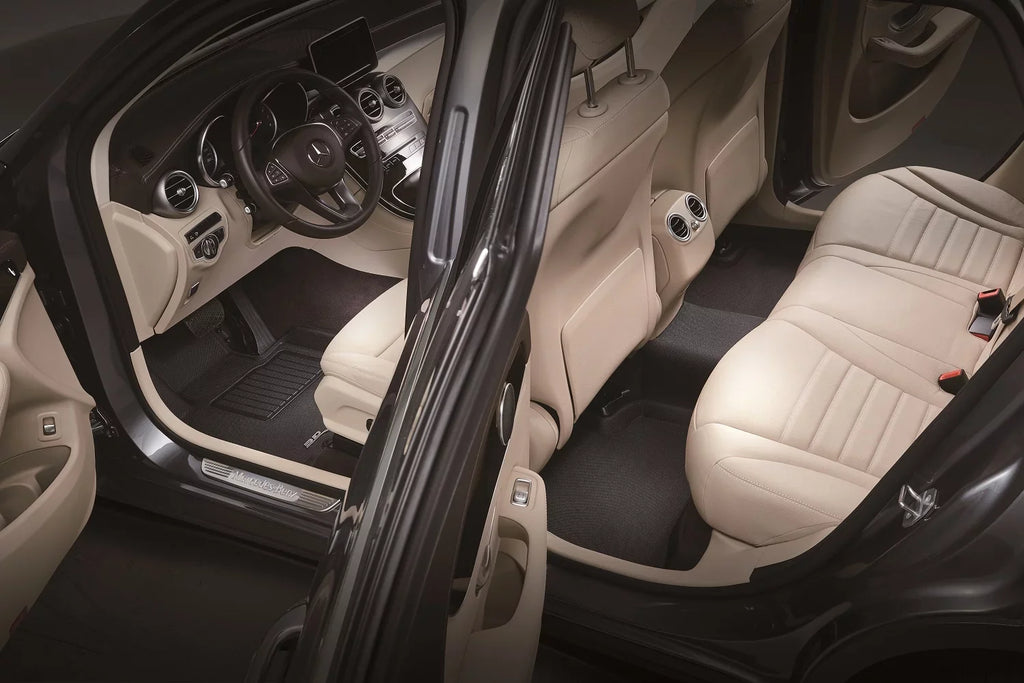 3D MAXpider KAGU Floor Mat (BLACK) Matching with MAZDA CX-9 2007-2015 - Full Set