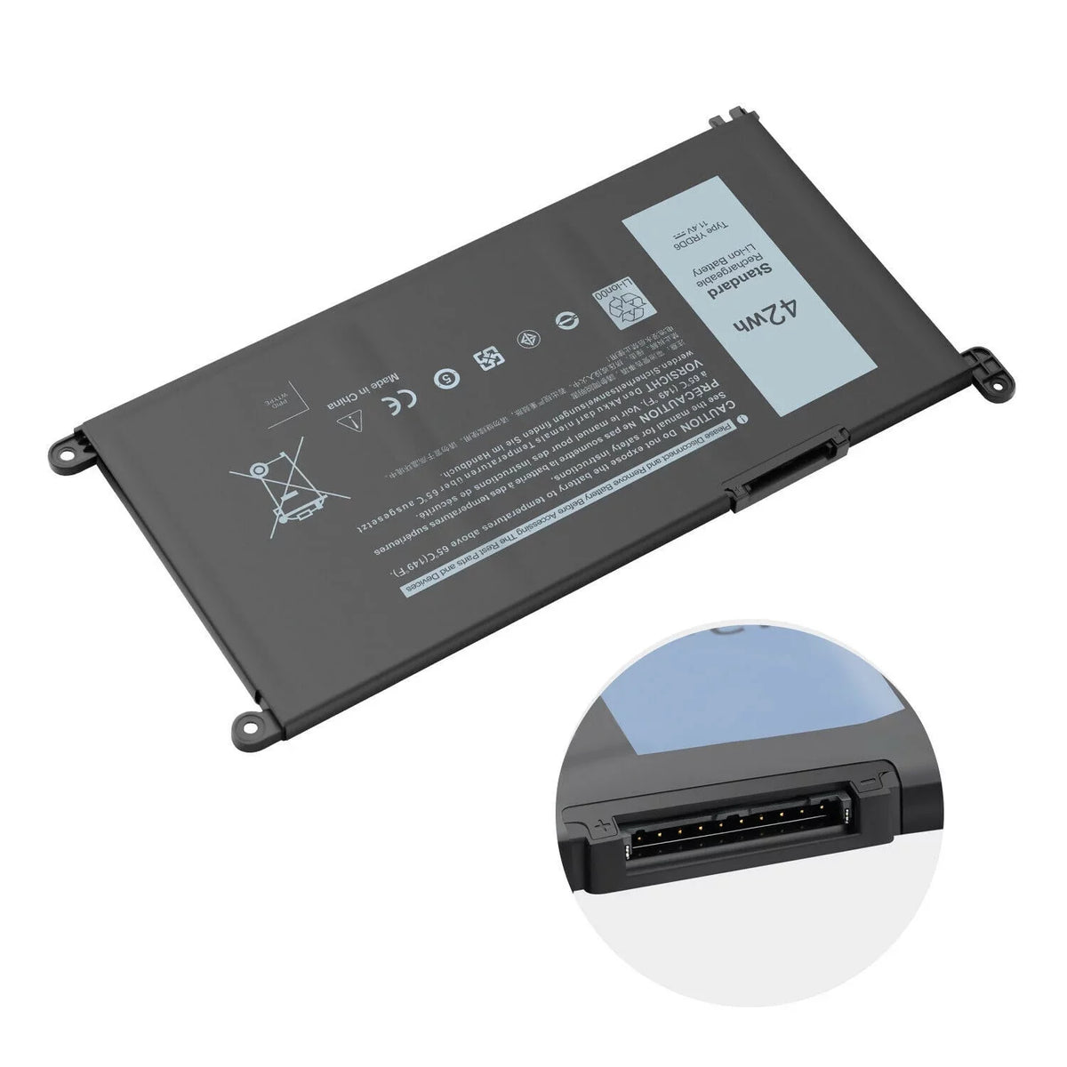 Type YRDD6 Battery For Dell Inspiron 14 5000 2-in-1 5480 5482 series VM732 FAST