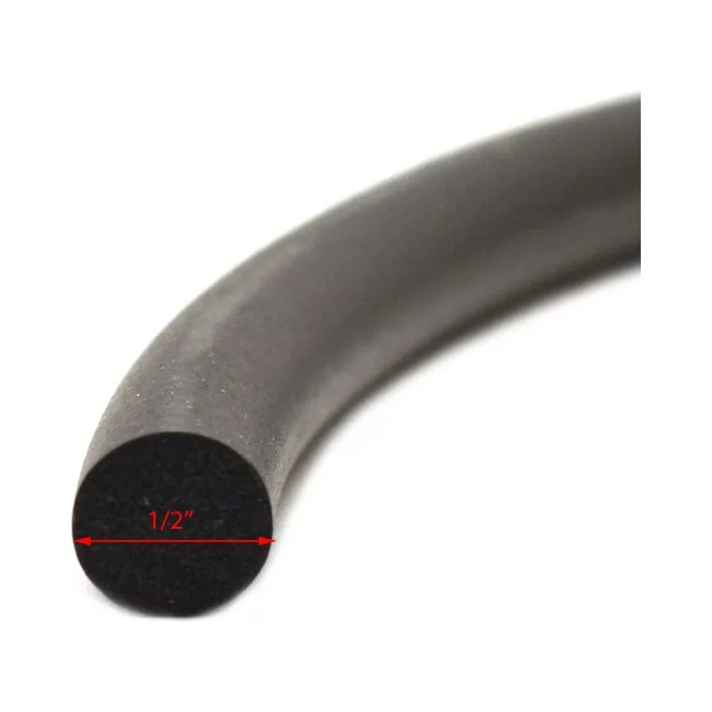 Jim Black 595-HTSEAL Craft Hatch Gasket Seal | 1/2 Inch x 6FT