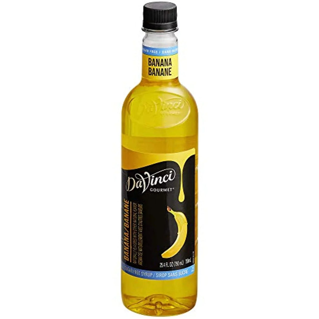 Davinci Sugar Free Banana Syrup 750 Ml