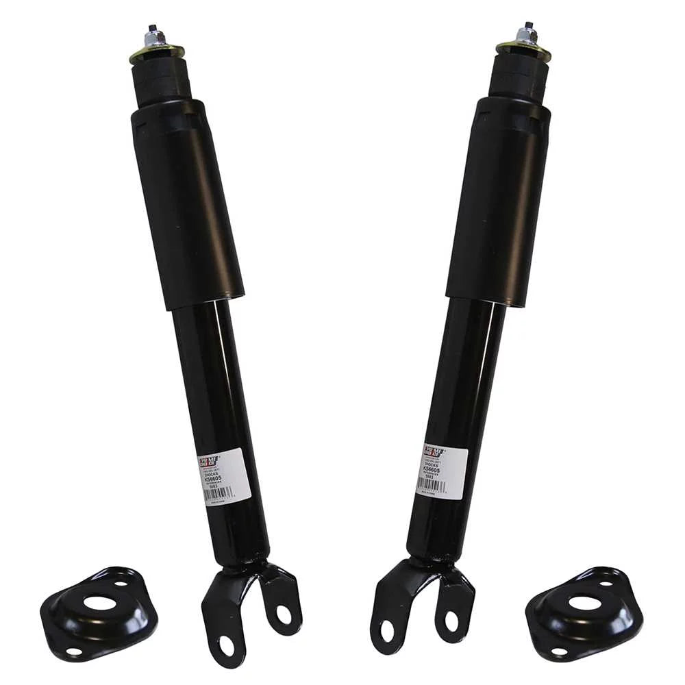 AutoShack Rear Shock Absorbers Struts Set of 2 Driver and Passenger Side Replacement for 1997 1998 1999 2000 2001 2002 2003 2004 Chevrolet Corvette 5.7L V8 RWD KS6605PR