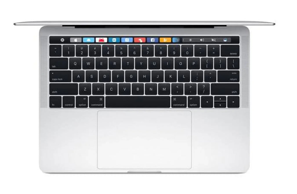 Apple A Grade Macbook Pro 15.4-inch (Retina DG, Silver, Touch Bar) 3.1Ghz Quad Core i7 (Mid 2017) MPTV2LL/A-BTO 128GB SSD 16GB Memory 2880x1800 Display Mac OS Sierra Power Adapter Included