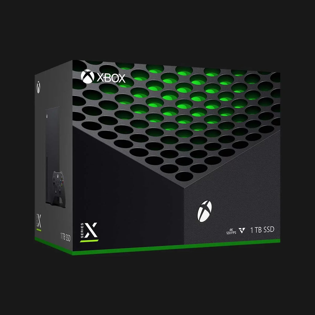 Microsoft Xbox Series X Deluxe Bundle - 1TB SSD Flagship Black Xbox X Console and Wireless Controller with Five Games