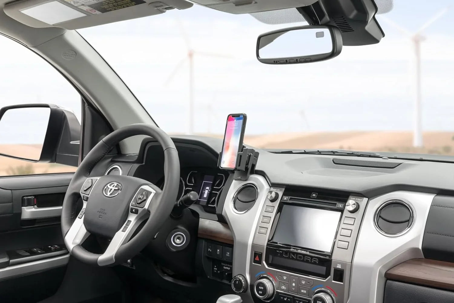 Scosche PC854957 ProClip Center Dash Mount Matching with 2014-2021 Toyota Tundra Trucks (Mounting Base Only)