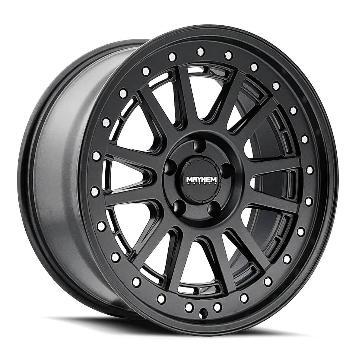 18x9 Mayhem Compass Matte Black Wheel 5x5 (0mm)