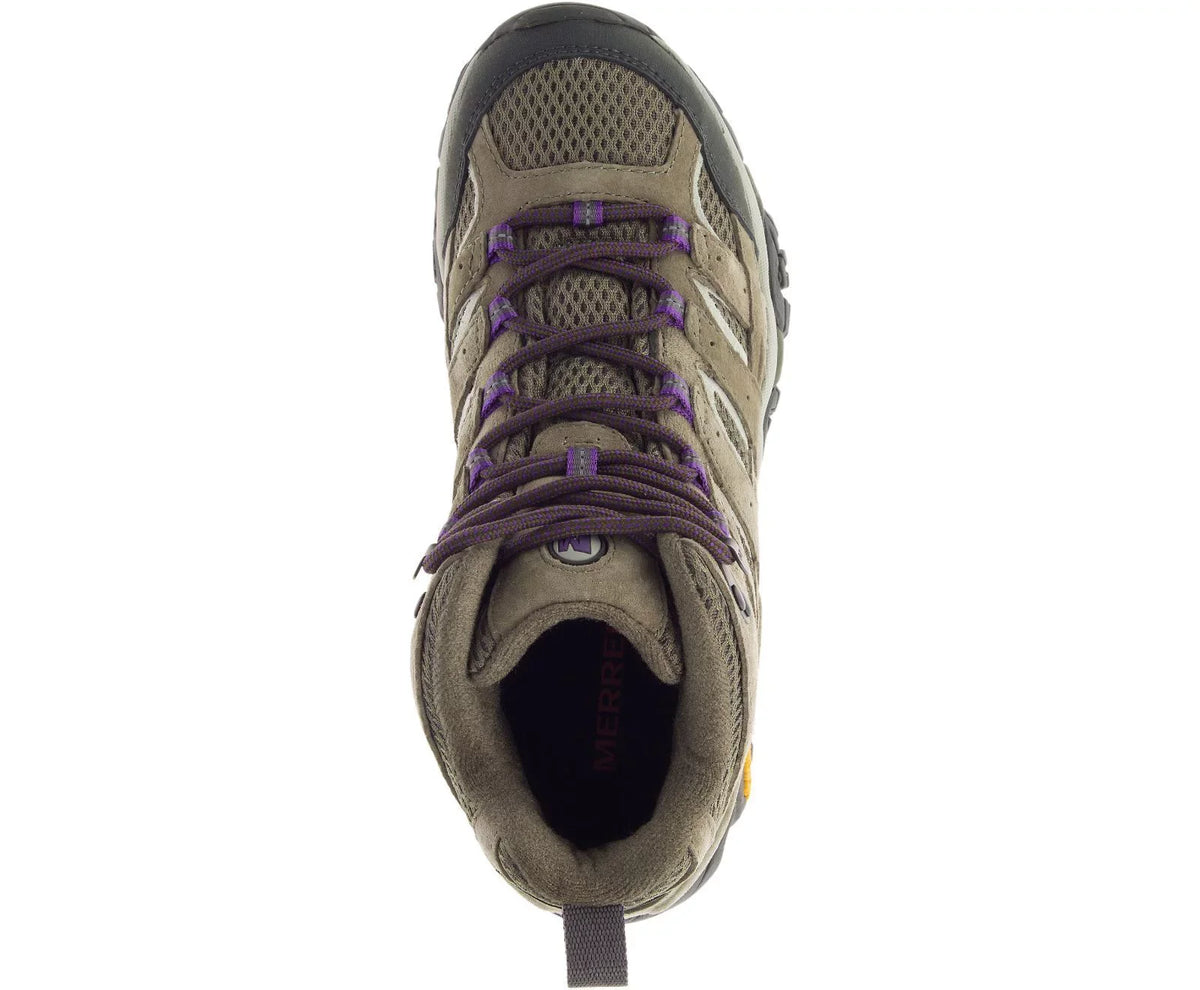 Merrell Women's Moab 2 Ventilator Mid Hiking Shoes, Olive, Size 8.5 Wide
