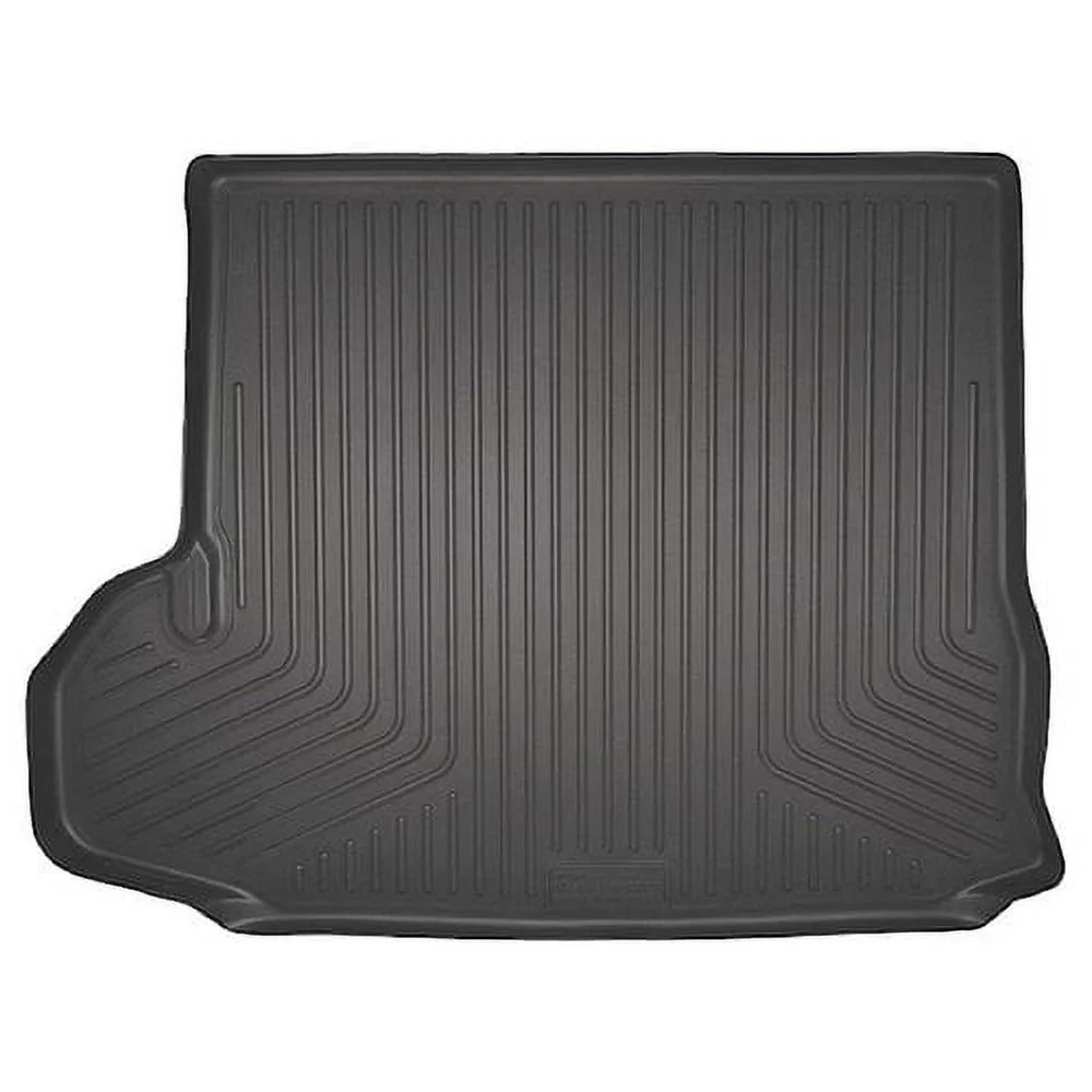 Husky by RealTruck Climate Series Cargo Liner Black Matching with 12-19 Toyota Highlander; Matching with to back of 2nd row Seats over foldered 3rd row Seats