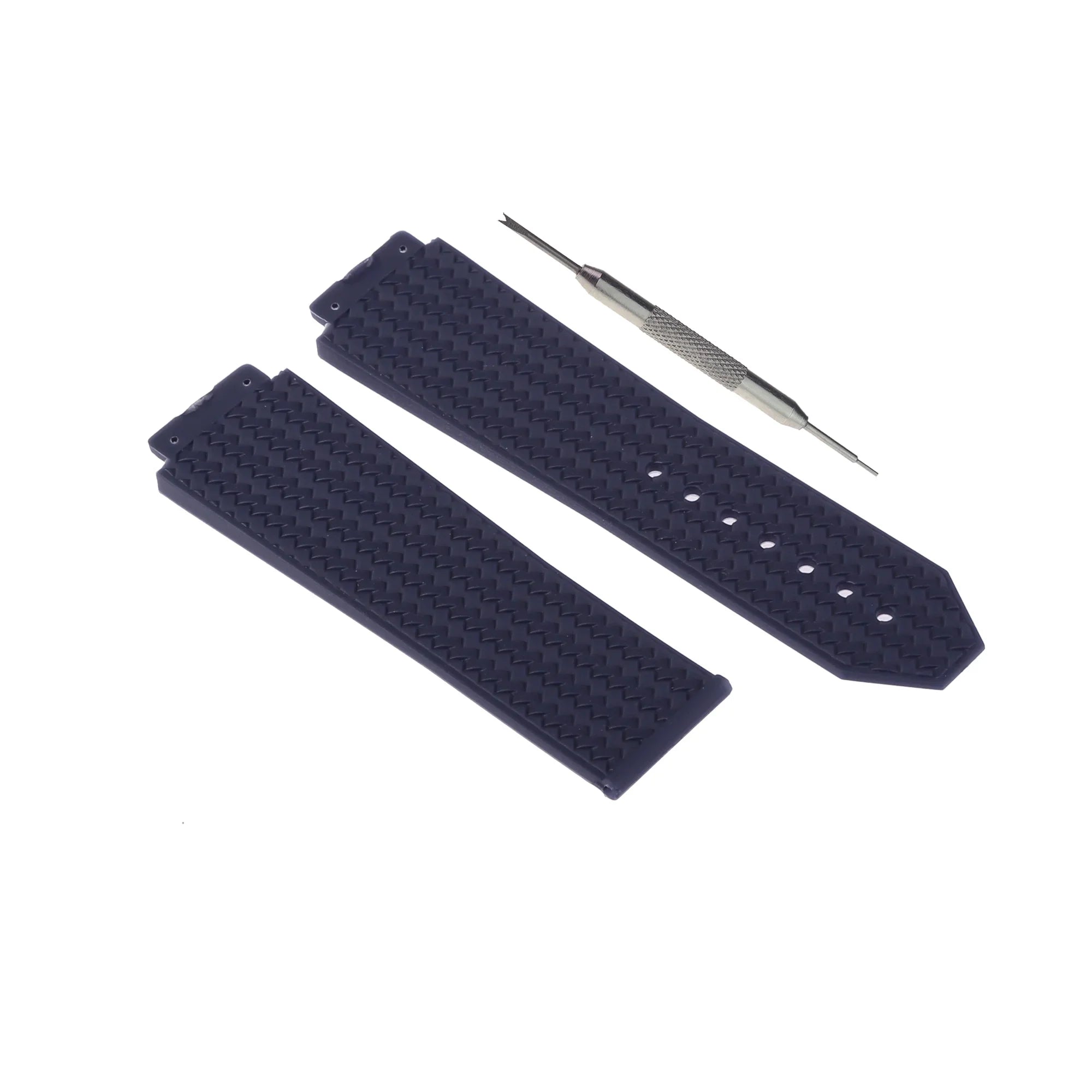 WBH Band Fits For 44MM Hublot Big Bang Classic Fusion, Silicone Watch Band, 25MM Band Width, 22MM Fastener Width