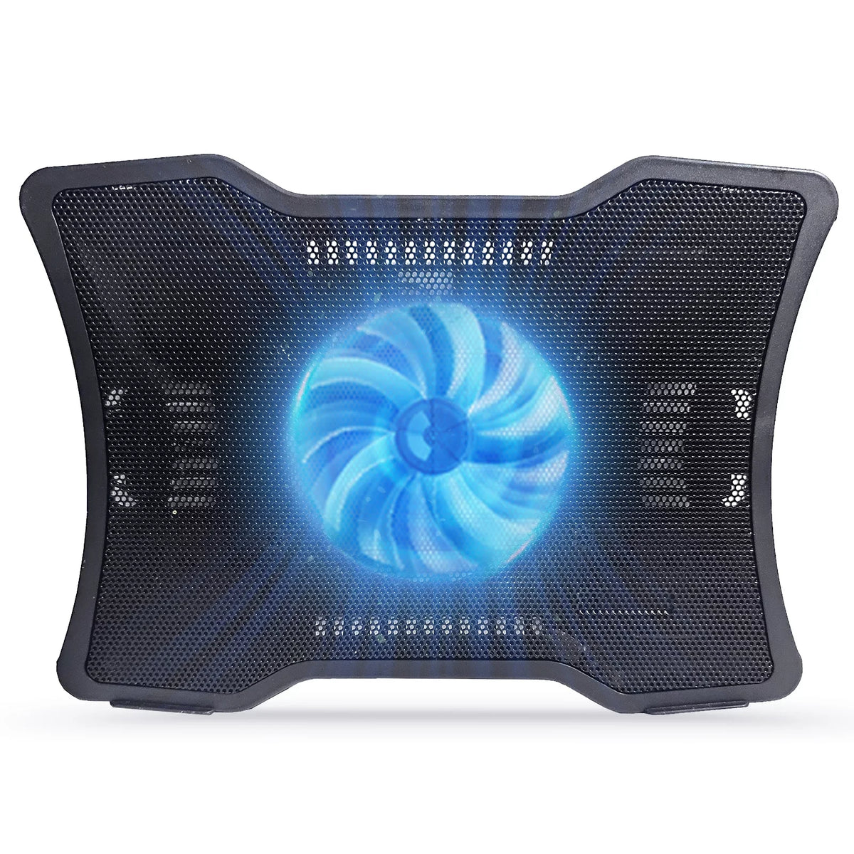 Arealer Portable Laptop Cooler Laptop Cooling Base Single Fan Design Low Noise Two USB Ports Support Laptops Below 14 inch