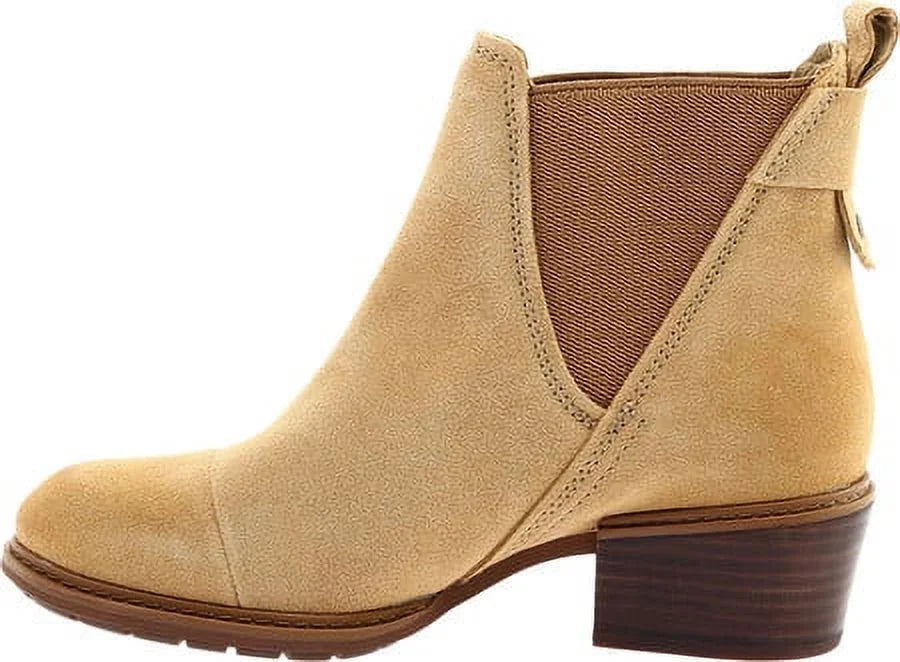 Timberland Sutherlin Bay Double TB0A1SCT Women Beige Gore Chelsea Boot HS3151 (7.5)