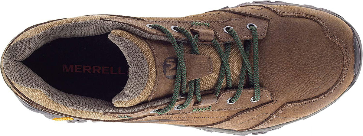 Merrell Mens Moab Adventure Lace Hiking Shoes - Earth Green - 9.5
