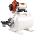 SEAFLO Water Pump and Accumulator Tank System - 12V, 5.5 GPM, 60 PSI, 2 Gallon Tan