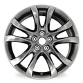 19" 19x7.5" Automotive Rim New Single Wheel for Mazda 6 2014 - 2017 Dark Hyper Silver OEM Grade Replacement