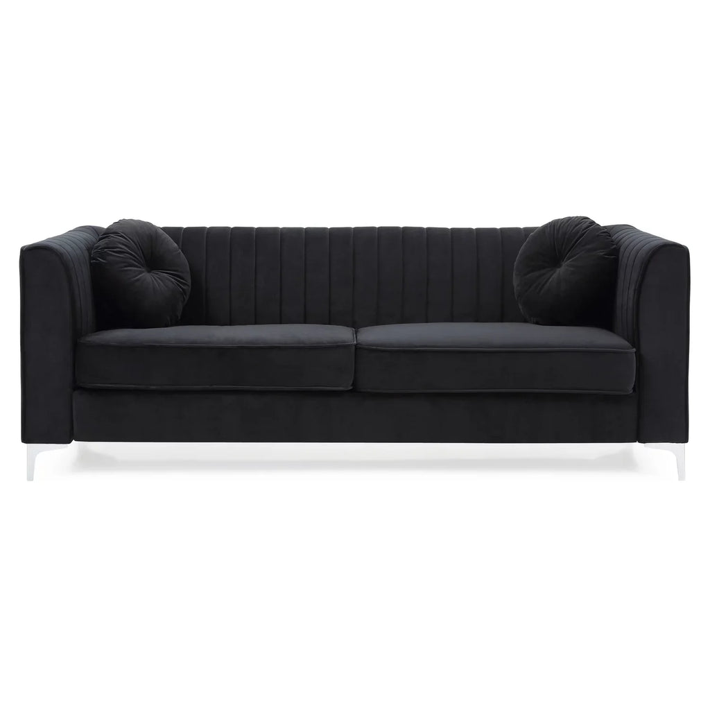 Maykoosh Southwestern Style G793A-S Sofa ( 2 Boxes ) , Black