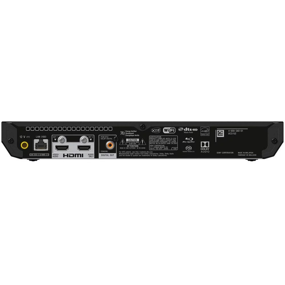Sony 4K Ultra HD Blu Ray Player with Dolby Vision (UBP-X700) with 1 Year Extended Warranty