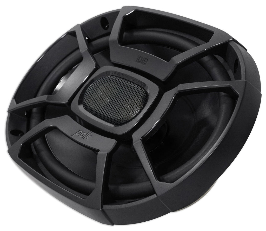 2) Polk Audio DB692 6X9" 450w Car Audio Marine/ATV/Motorcycle Speakers+Cyberbuds