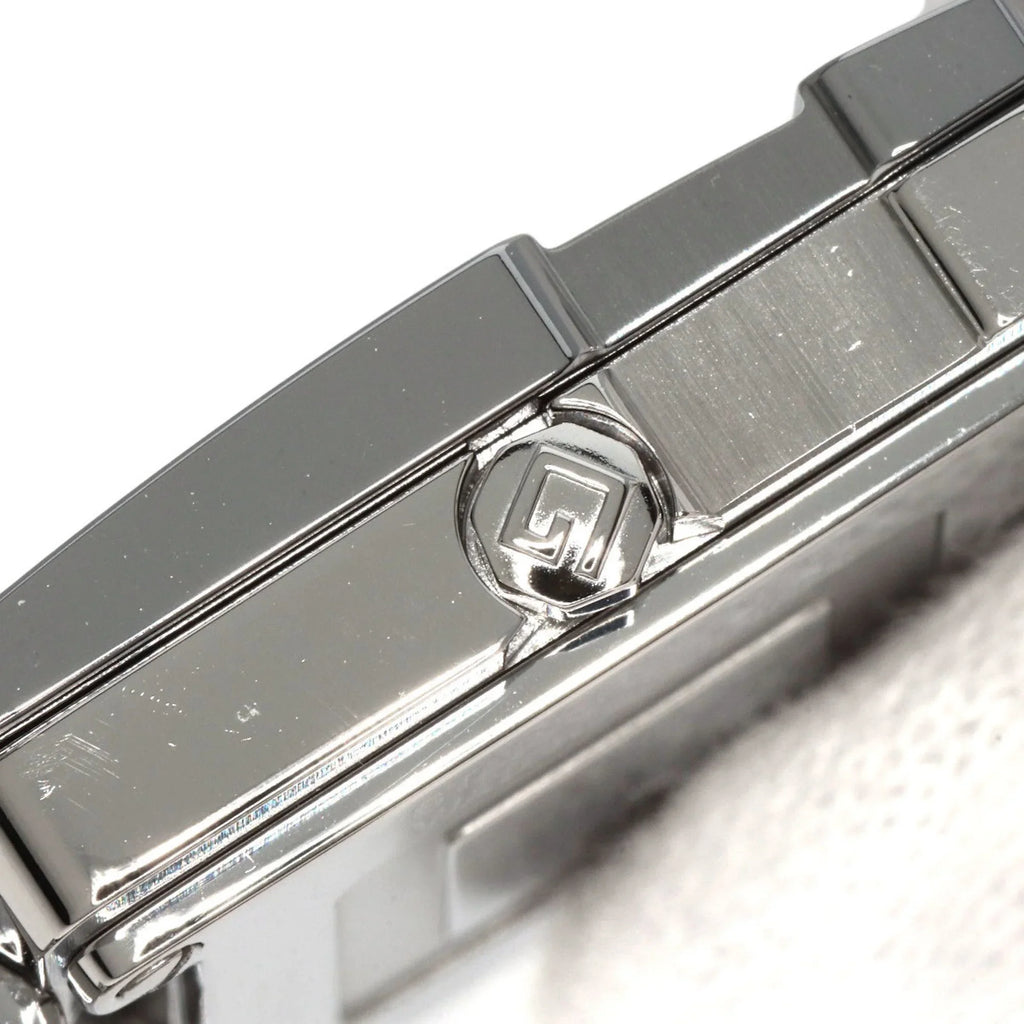 Pre-Owned Gucci 3600J G Square Face Watch Stainless Steel/SS Boys GUCCI (Good)