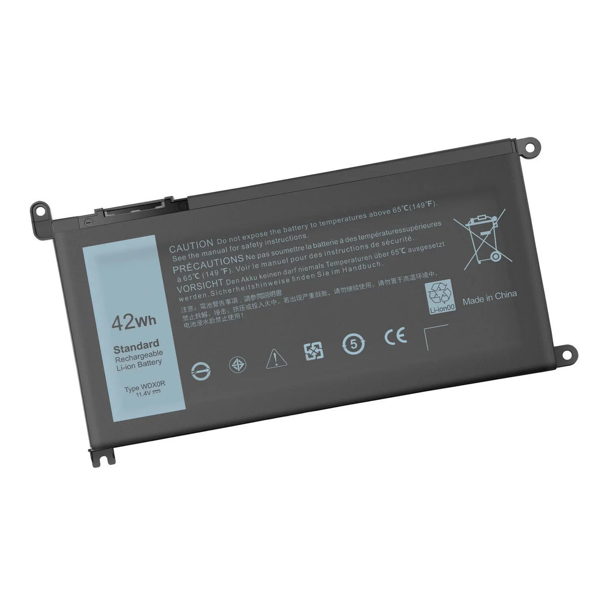 WDX0R Battery for Dell Inspiron 15 7000 5000 Series 5567 5568 fit P58F P66F P75F
