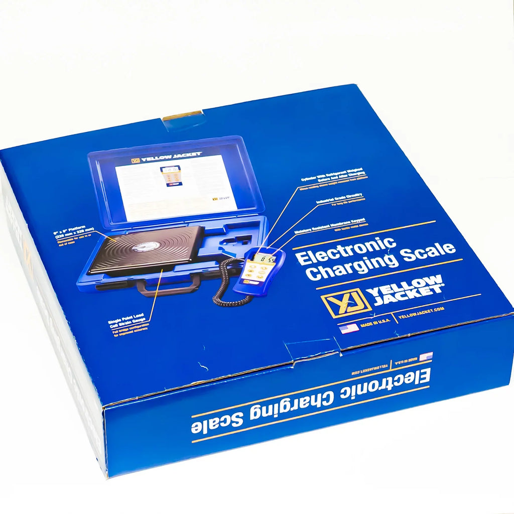 Yellow Jacket Refrigerant Scale,Electronic,110 lb 68802