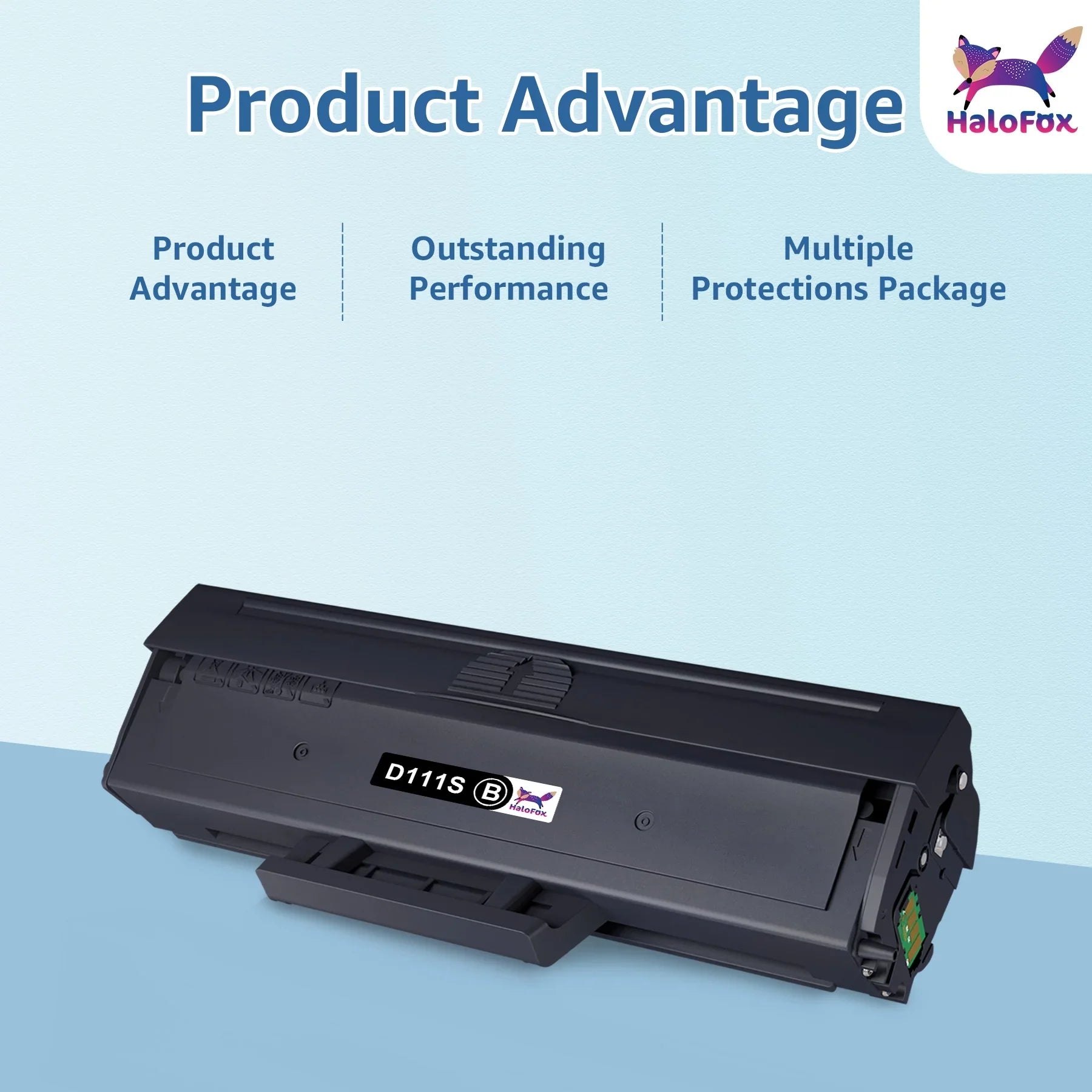 MLT111S MLT-D111S MLTD111S D111S Toner Cartridge for Samsung MLT111S MLT-D111S MLTD111S D111S, Use with Samsung Xpress M2020W, M2070FW, M2070W Laser Printers (2 Black)