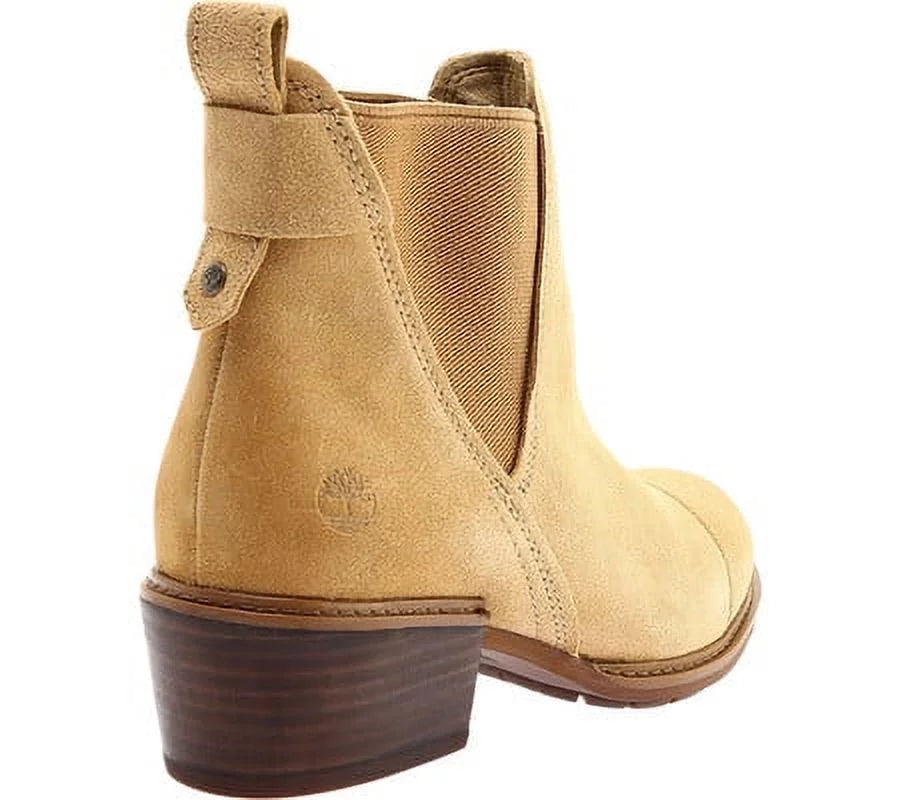 Timberland Sutherlin Bay Double TB0A1SCT Women Beige Gore Chelsea Boot HS3151 (7.5)