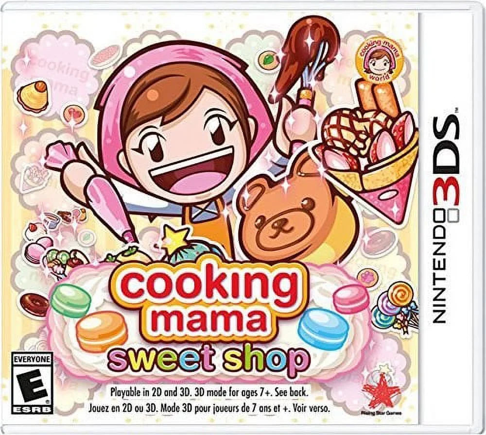 Cooking Mama: Sweet Shop, Crescent Marketing, Nintendo 3DS, 887195000325