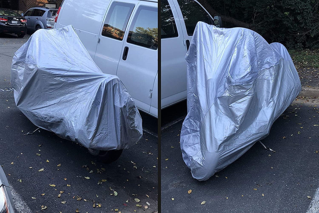 Climate Motorcycle Coating Matching With 2016 Beta Evo 300 - Outdoor & Indoor - Protect From Rain Water, Snow, Sun - Built In Reinforced Securing Straps - Long-lasting Material - Free Storage Bag