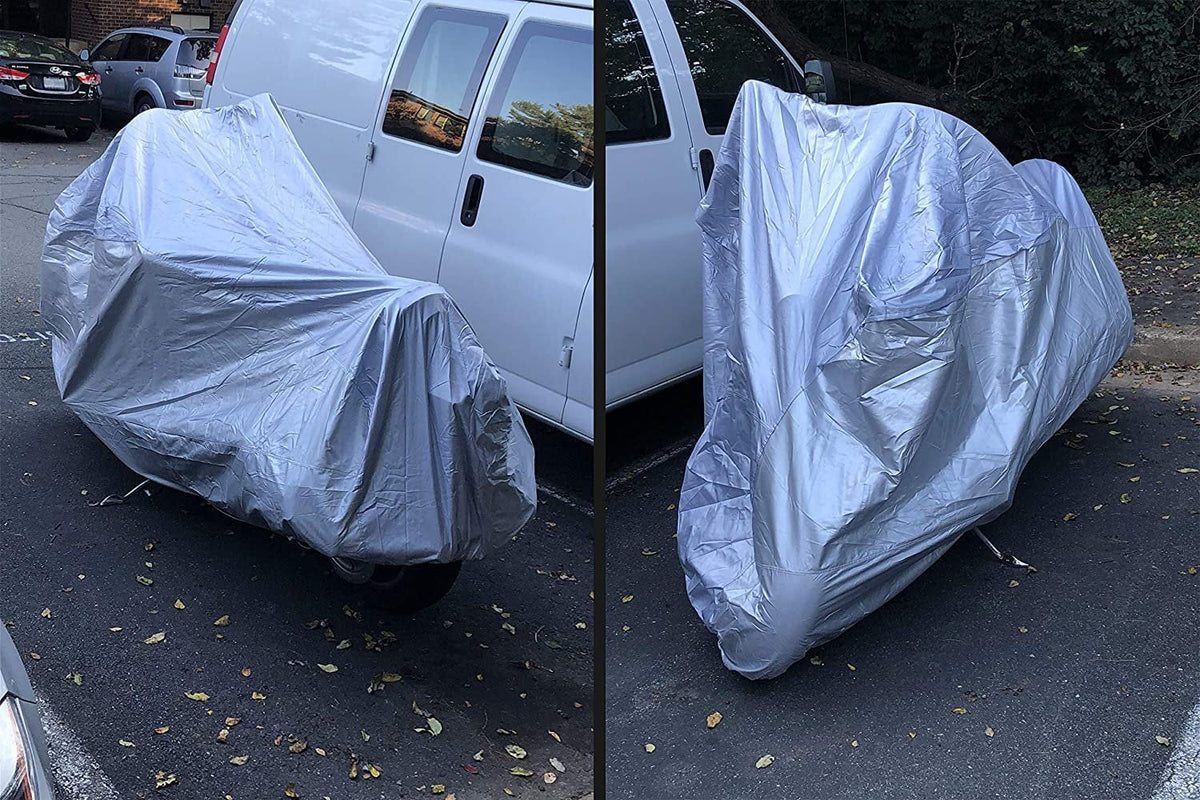 Climate Motorcycle Coating Matching With 2016 Beta Evo 300 - Outdoor & Indoor - Protect From Rain Water, Snow, Sun - Built In Reinforced Securing Straps - Long-lasting Material - Free Storage Bag