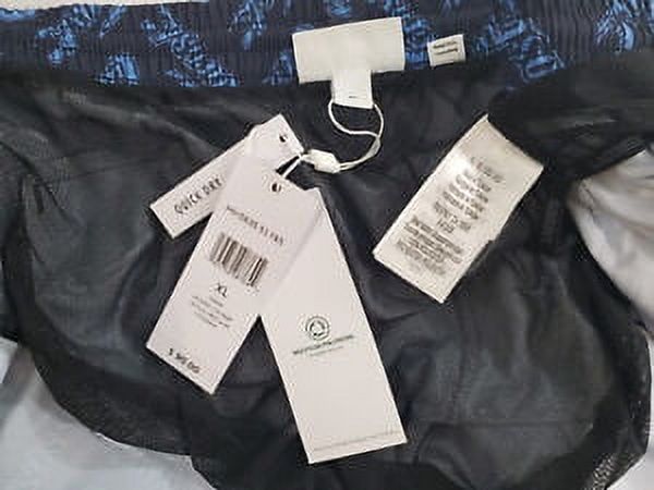 new Lacoste men swimwear trunks short MH5635 51 F65 324209 navy quick dry XL $90