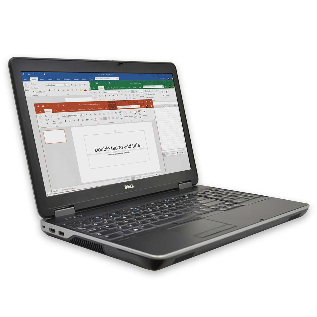 Used Dell Latitude E6540 Laptop Intel i5 Dual Core Gen 4 4GB RAM 500GB SATA Windows 10 Home 64 Bit