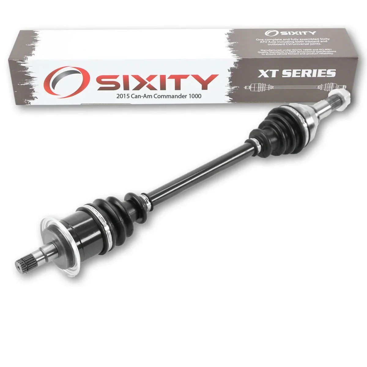 Sixity XT Front Left Axle Fitting with Can-Am Commander 1000 2015 - LTD 4X4