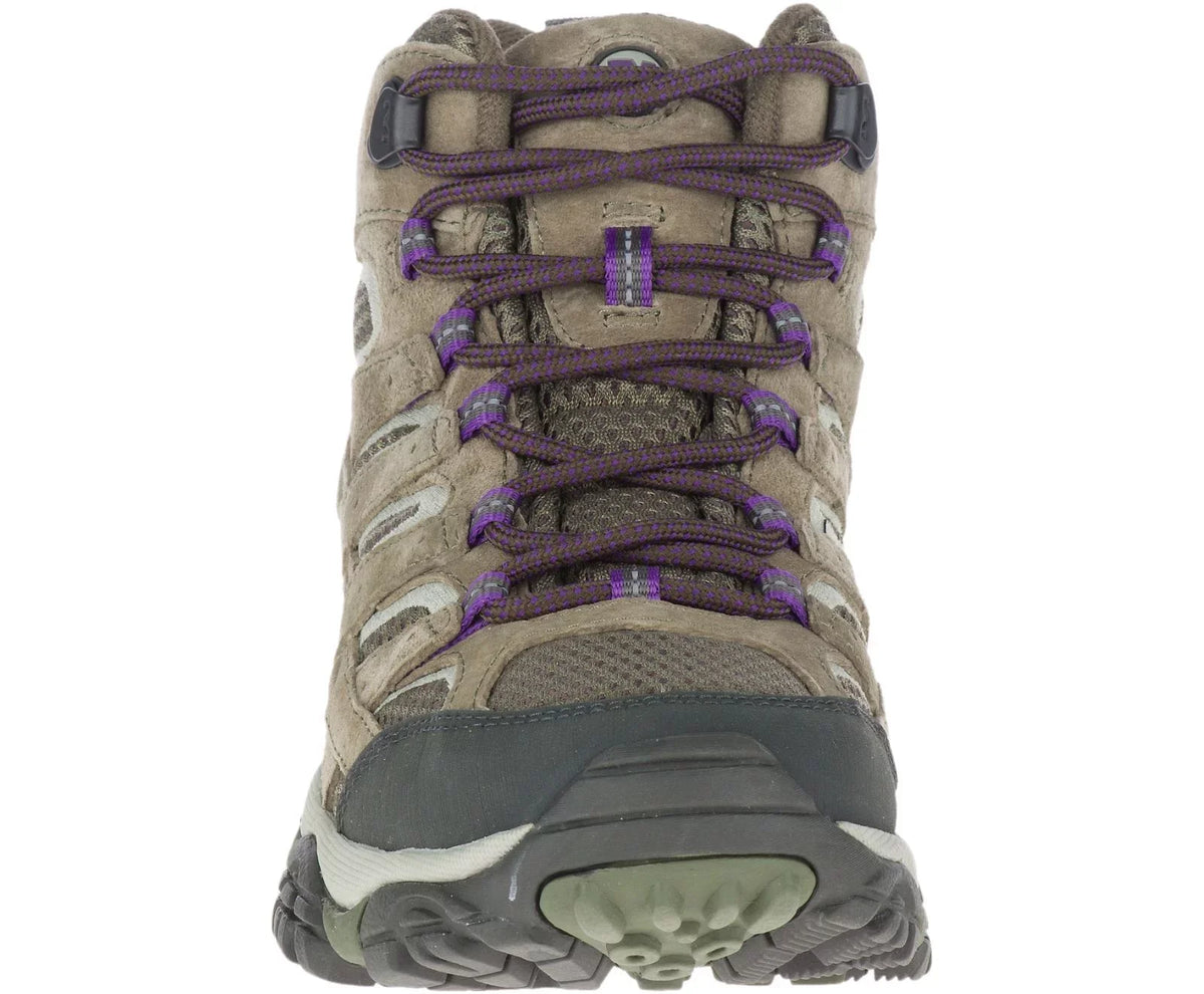 Merrell Women's Moab 2 Ventilator Mid Hiking Shoes, Olive, Size 8.5 Wide