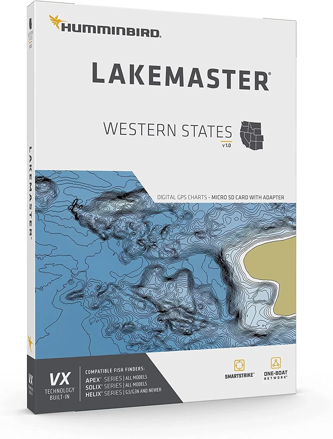 Humminbird LakeMaster VX - Western States [601009-1]