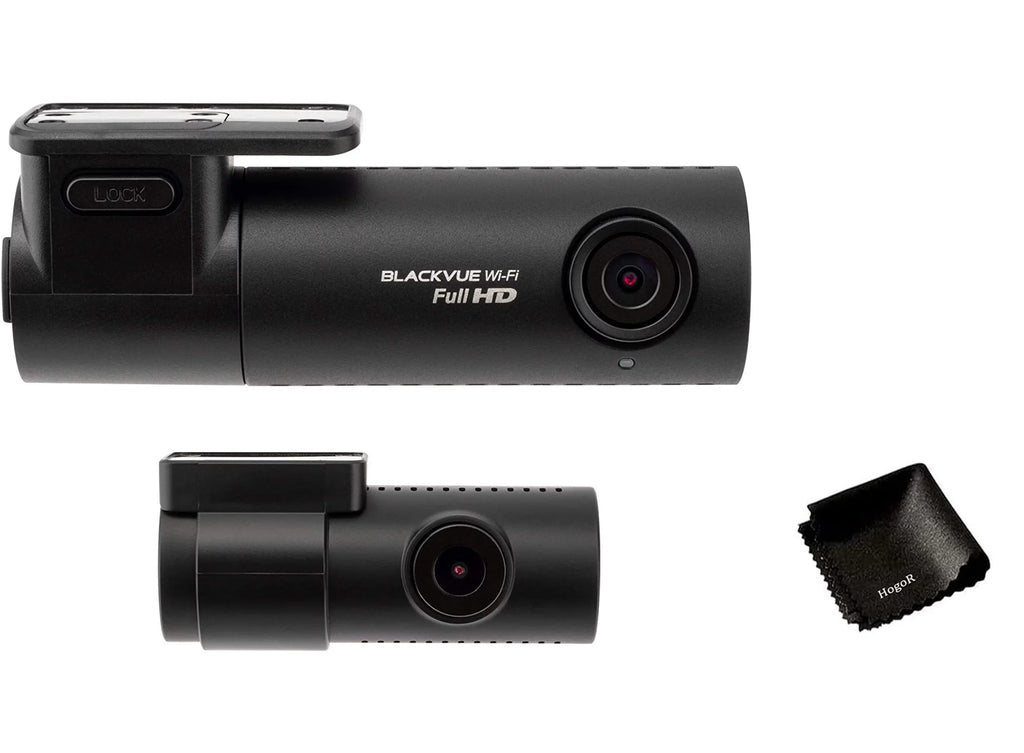BlackVue DR590X-2CH with 32GB microSD Card | Full HD Wi-Fi Dashcam | Parking Mode Support with Hogor Lens Cloth