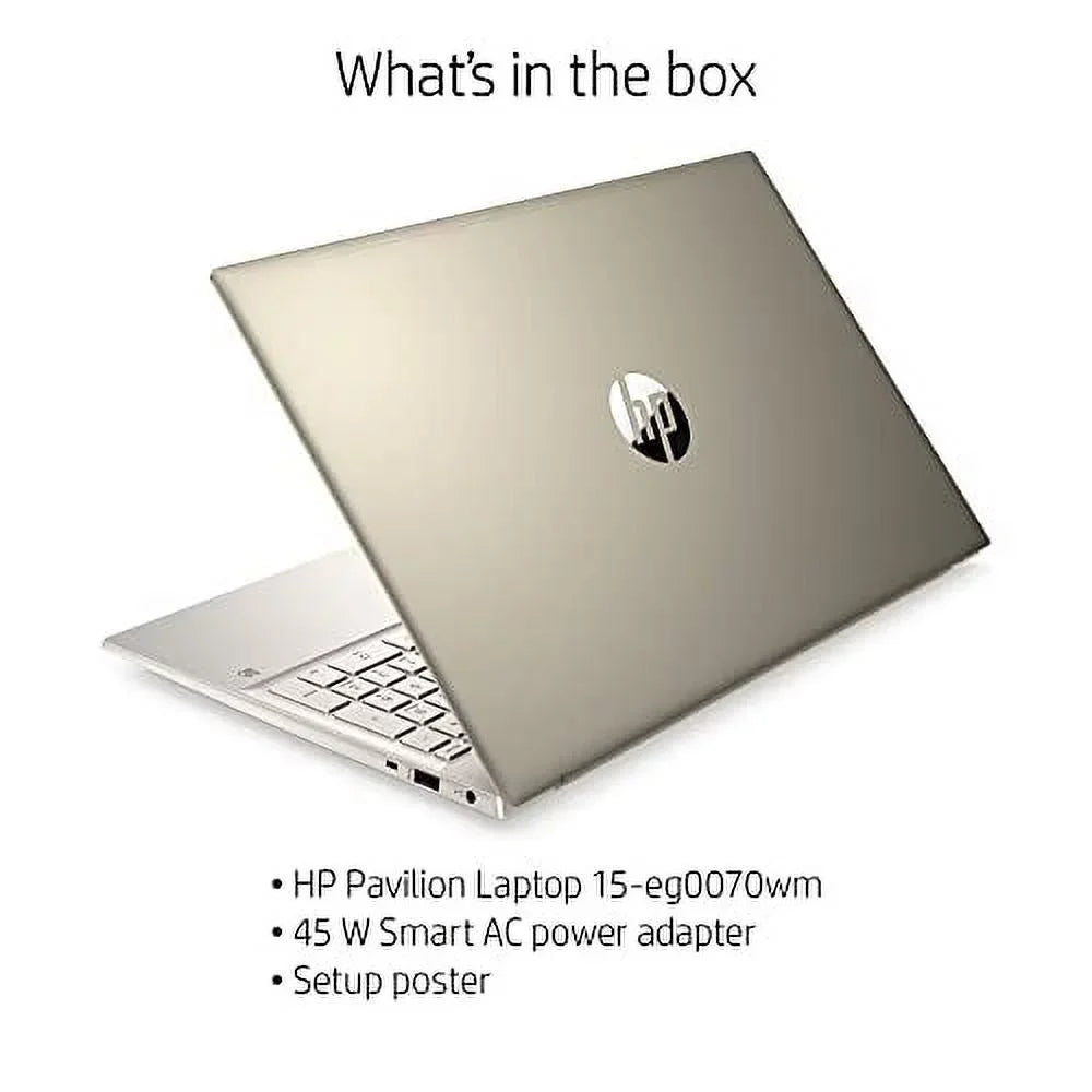 HP Pavilion 15-EG00 Laptop 2021 New, 15.6" FHD IPS Touchscreen, Intel i7-1165G7 4-Core, Iris Xe Graphics, 64GB DDR4, 2TB SSD, Backlit Keyboard, Wi-Fi 6, Card Reader, Win10 Pro, COU 32GB USB