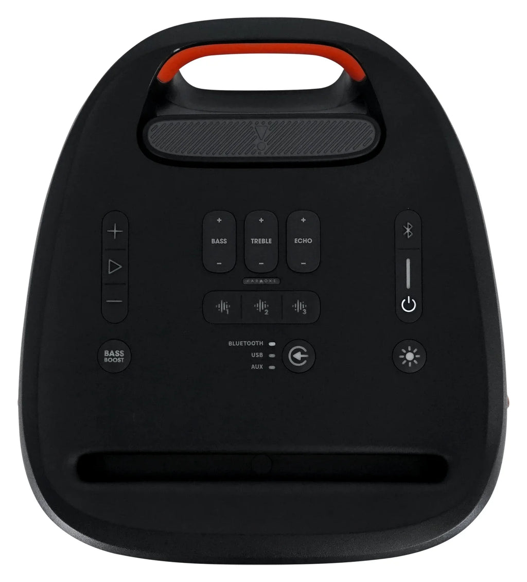 JBL Partybox 310 Portable Rechargeable Bluetooth RGB LED Party Box Speaker+Mic