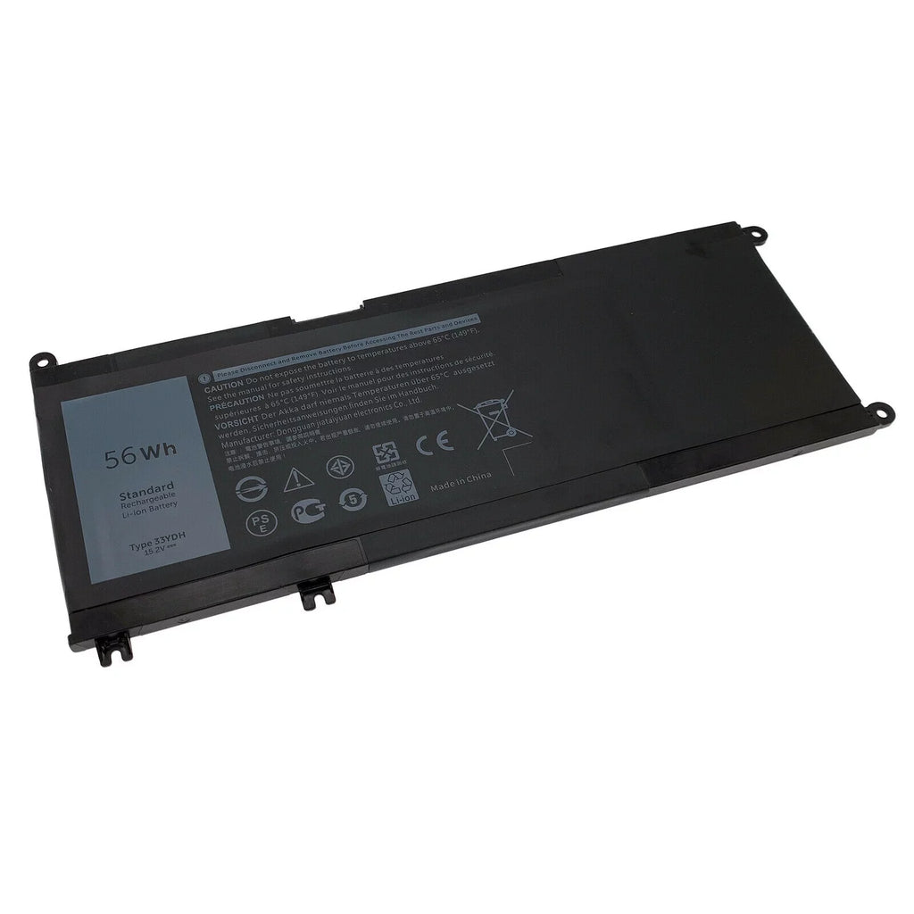 New Laptop Battery for Dell Inspiron 17 Series 7778 7779 56Wh 4-Cell 33YDH 99NF2