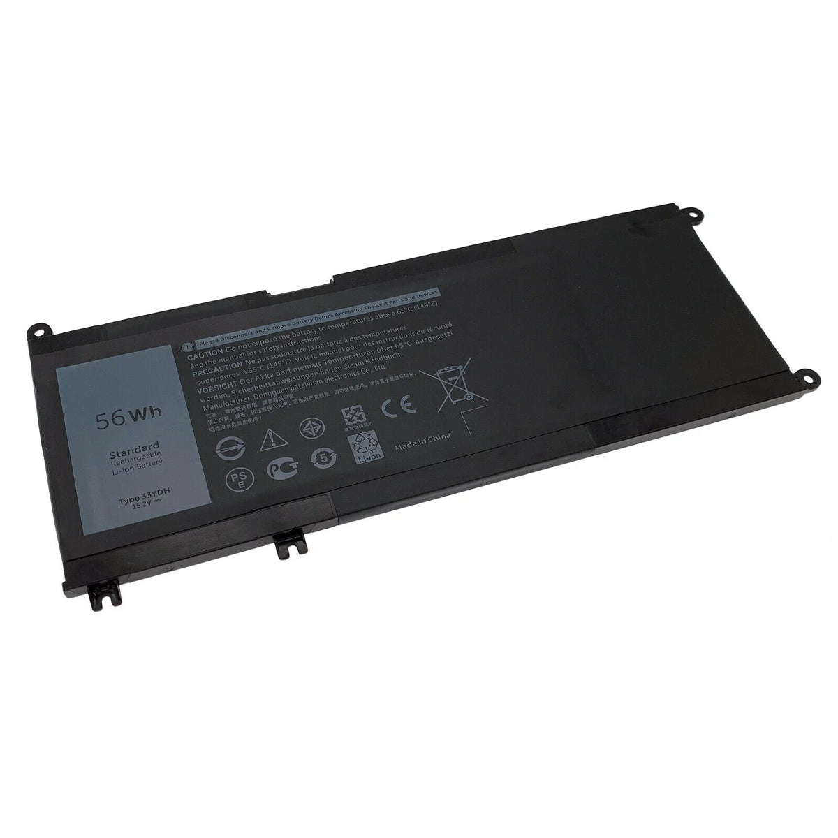 New Laptop Battery for Dell Inspiron 17 Series 7778 7779 56Wh 4-Cell 33YDH 99NF2