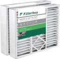 Filterbuy 19x20x5 MERV 8 Pleated HVAC AC Furnace Air Filters for Bryant/Carrier FILXXFNC0021, Day & Night, and Payne (2-Pack)