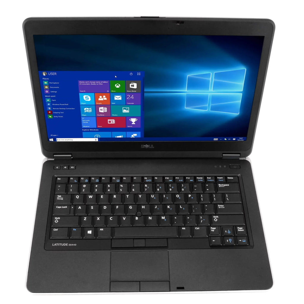 Dell LATITUDE Latitude E6440 Laptop Computer, 2.60 GHz Intel i5 Dual Core Gen 4, 16GB DDR3 RAM, 512GB SSD Hard Drive, Windows 10 Professional 64 Bit, 14" Screen