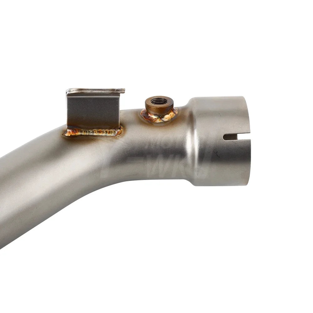 XLYWKJ For Suzuki GSXR1000 2007 2008 GSX-R1000 Motorcycle Exhaust Pipe Muffler Middle Link Pipe, 1-Set