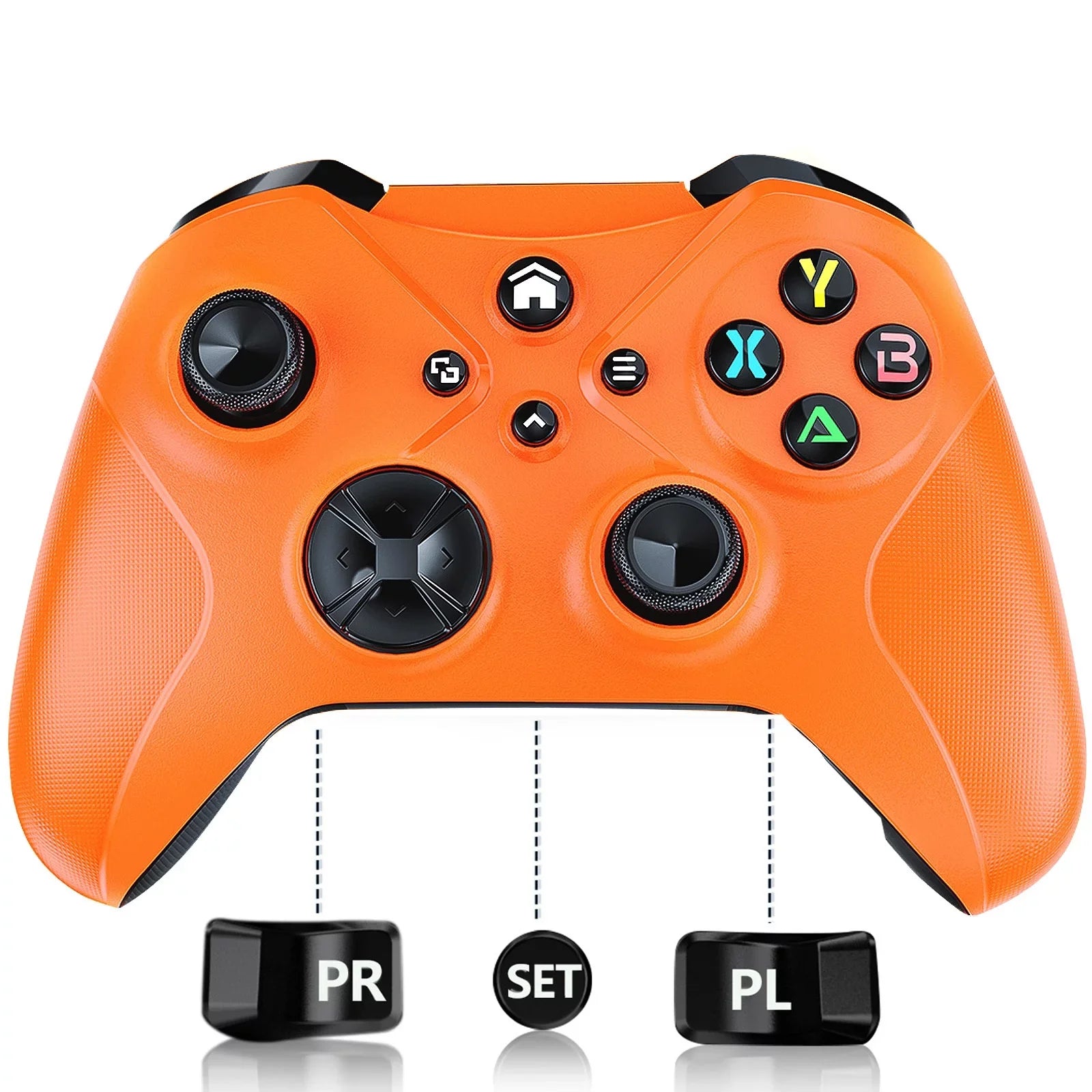 Bonacell Wireless Controller for Xbox One, (Watch Video to Update XBOX)Game Controller Suitable with Xbox One/Xbox One X/S, Xbox Series S/X Gamepad Support Turbo/3.5mm Headphone Jack/Macro Functions