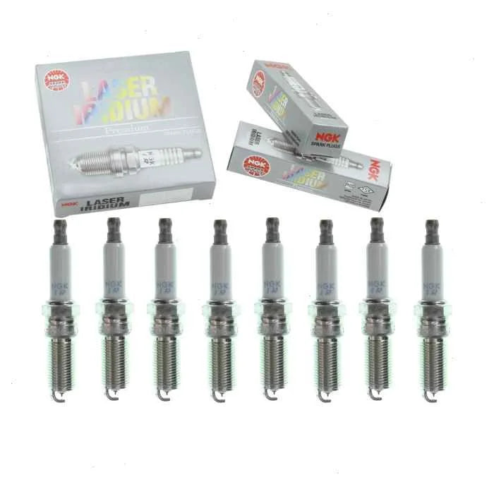 8 pc NGK Laser Iridium Spark Plugs Suitable with Chevrolet Tahoe 5.3L 6.2L V8 2015-2020