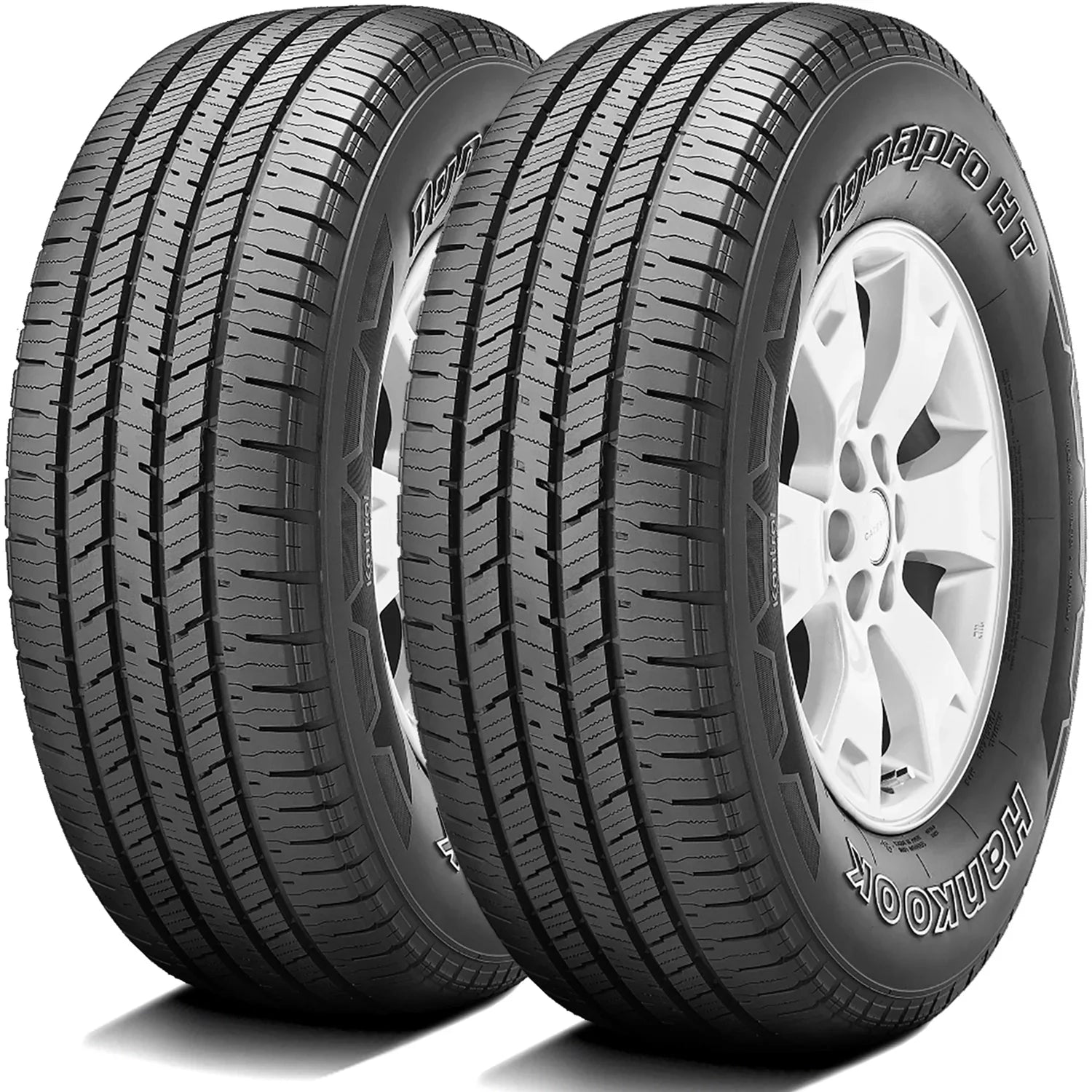 Set of 4 (FOUR) Hankook Dynapro HT 235/75R16 109T XL A/S All Season Tires Fits: 1999-2001 Chevrolet Silverado 1500 LT, 2005-07 Chevrolet Trailblazer LT