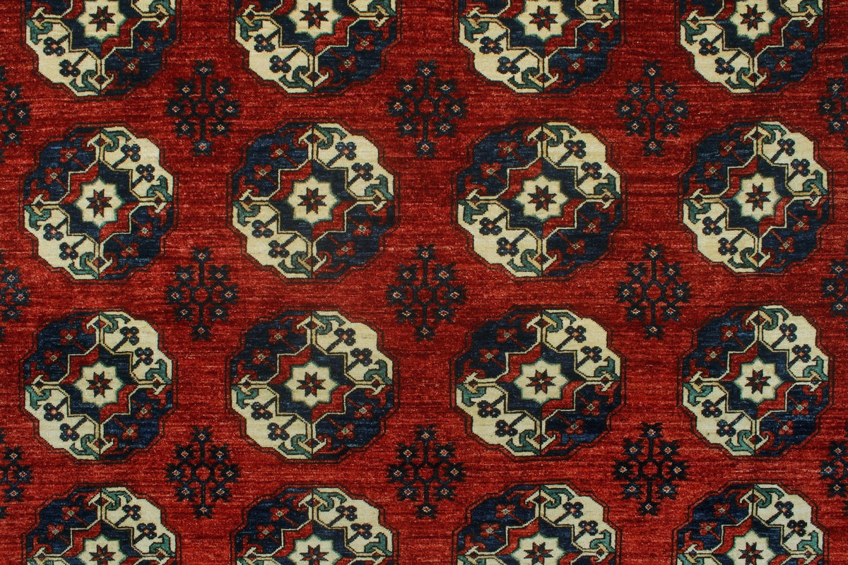 Aria Maysa Red/Blue Rug, 8'3" x 9'10"