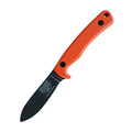 ESEE AGK-OR Fixed Blade Ashley Game Knife Black 1095 Carbon Steel & Orange G10 Knives