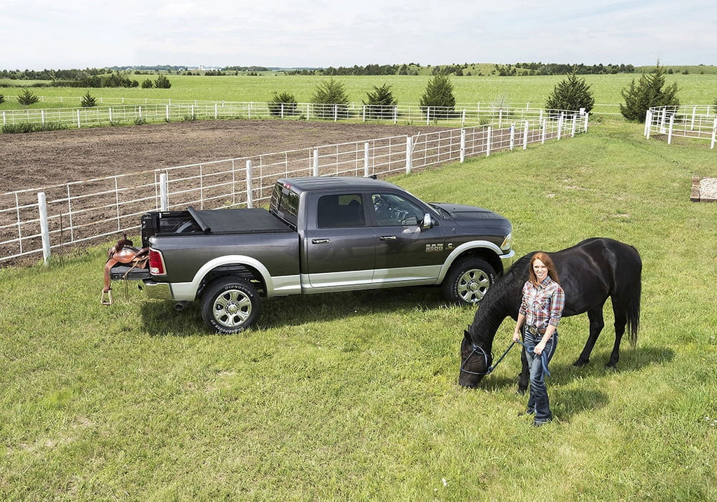 Truxedo Truxport Soft Roll Up Truck Bed Tonneau Shield | 297401 | Matching with 2016-2022 Nissan Titan W/Track System 5' 7" Bed (67")
