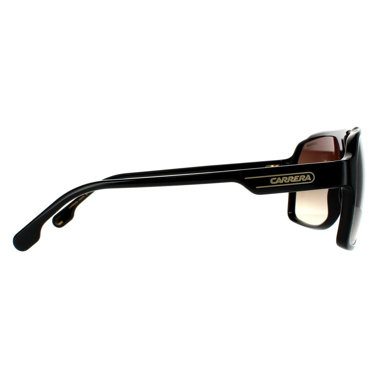 Carrera Men's 1030/S Rectangular Sunglasses, Black/Gray Shaded, 62mm, 11mm