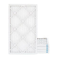 Pamlico Air 14x24x1 MERV 8 Pleated AC Furnace Air Filters. Quantity 6. (Actual Size: 13.75 x 23.75 x 0.75 Inches)