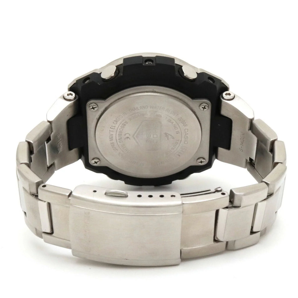 Pre-Owned Watch CASIO Casio G-Shock G-STEEL G steel tough solar multiband 6 SS black men's GST-W110D (Good)